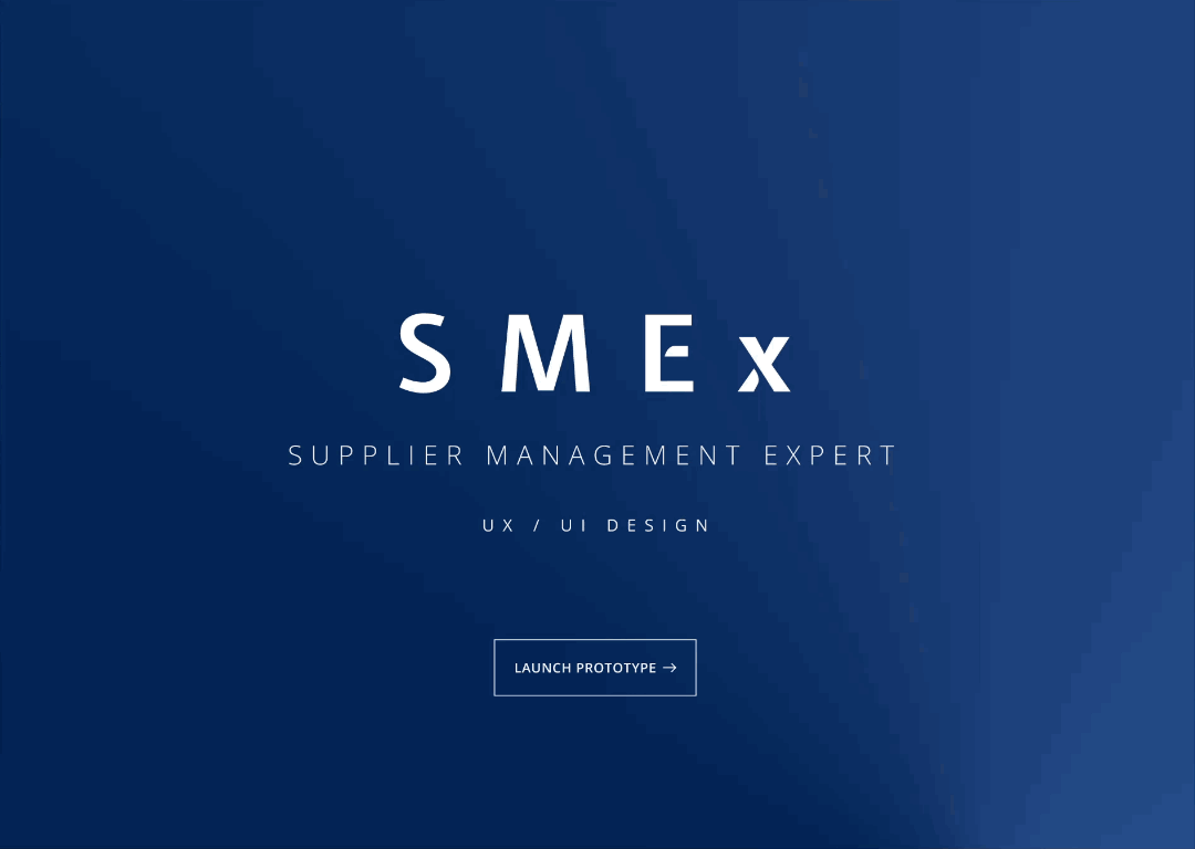 An animation depicting the step-by-step process of searching for a supplier, viewing results, and accessing the supplier's profile.